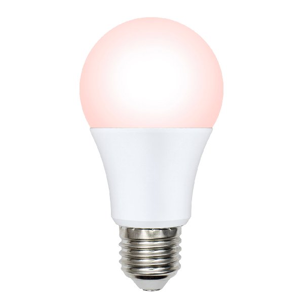 Лампа LED Е27 Груша 220В    9Вт для Яйценоскости D60х110мм Матов колба 270º 450Лм IP65 Димм. Uniel