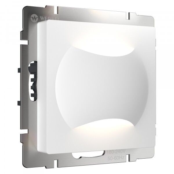 Светильник в рамку для Ступеней Led 1вт 4000К Белый матовый IP20 250В Универсальный Werkel