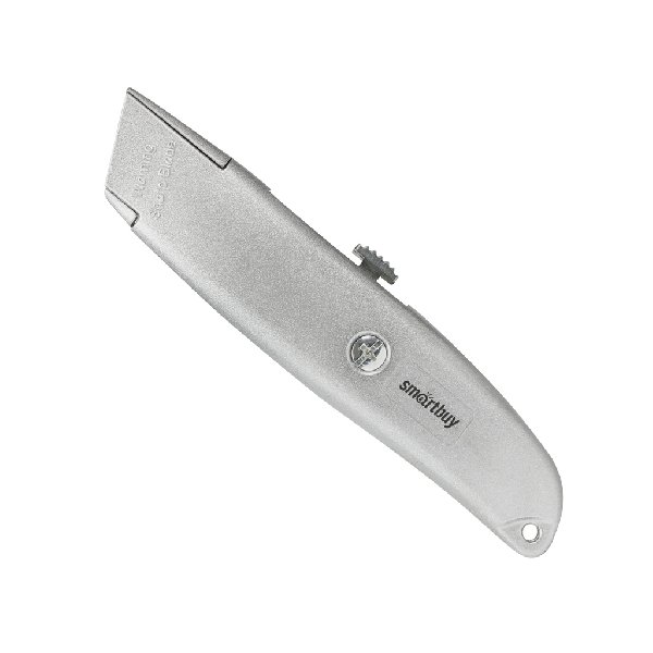 Нож строительный Трапециевидное лезвие Алюминиевый корпус One Tools Smartbuy