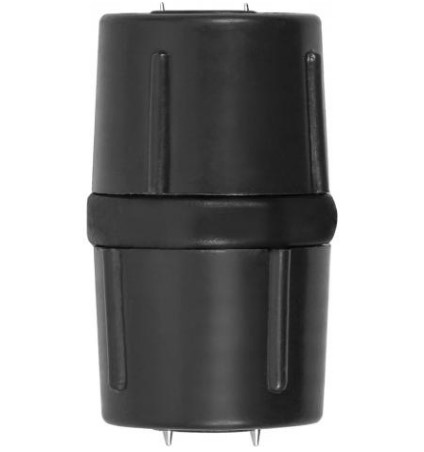 Соединитель муфта для Круглого Дюралайта LED-R2W Пластик (продажа упаковкой) LD126 Feron