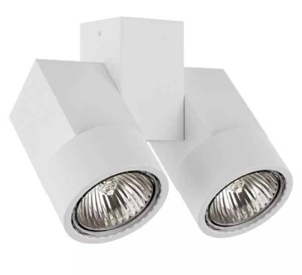 Светильник Точечный Накладной GU10х2 Белый 142х120х57 IP20 Illumo X2 Lightstar
