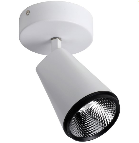 Светильник Разнонаправляемый LED 1х  20Вт 4000К Белый 210х90 40º IP20 Projector Favourite