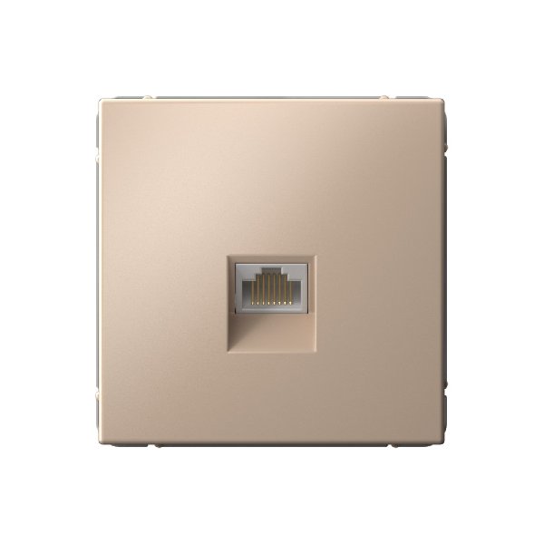 Розетка компьютерная RJ-45 В Рамку Одинарная кат.5Е  Песочный IP20 ARTGALLERY SE
