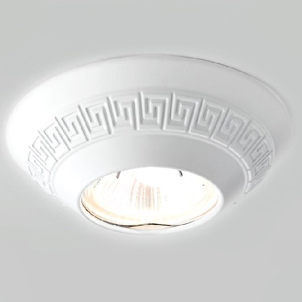 Светильник Точечный Врезной MR16 1х50Вт GU5.3  Белый D110х30мм  IP20 D1158  Ambrella