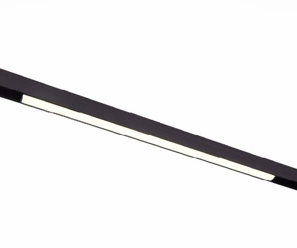 Магнитный трековый светильник Черный LED 1*20W 3000K 1 300Lm Ra>90 120 IP20 L606xW22xH44 48V