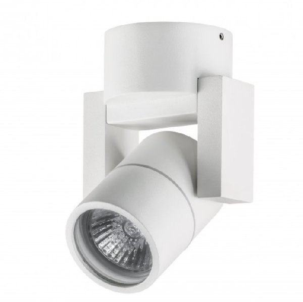 Светильник Точечный Поворотный GU10 ILLUMO L1 HP16 БЕЛЫЙ (в комплекте) 051046 Lightstar