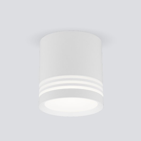 Светильник Накладной Круг LED 1x  6Вт 4200К Белый D83х63мм 700Лм IP20 DLR032 ES