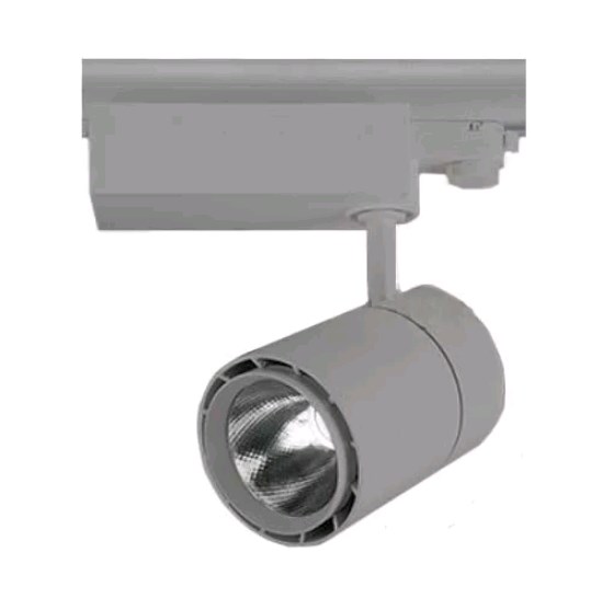 Светильник Трековый 2 TRA LED   20Вт Серый 4200K Симм. 24º 1600Лм D85х125х170мм TR1220 Svetlon