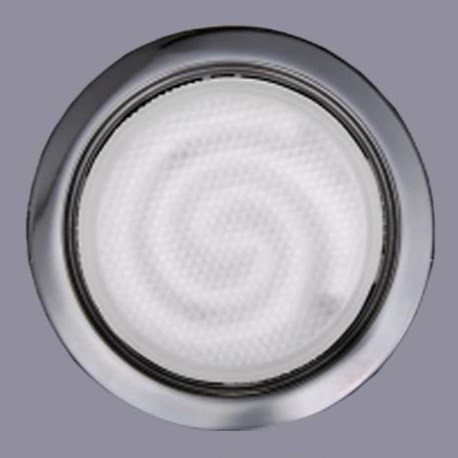 Светильник Точечный Врезной GX53 Сатин-Хром D100х19мм  IP20 GX 53 H4 New Light