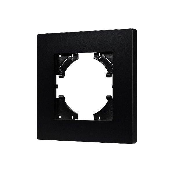 Рамка пластиковая FRM-PERIO-PL-1-BK (Arlight, -)