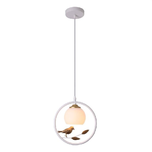 Подвесной светильник Escada 1113/1S E27*40W White/Gold 250х125х1000