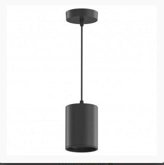 Светильник Подвесной Цилиндр LED 1х12Вт 3000К Черный 79x100мм 105º IP 20 Gauss