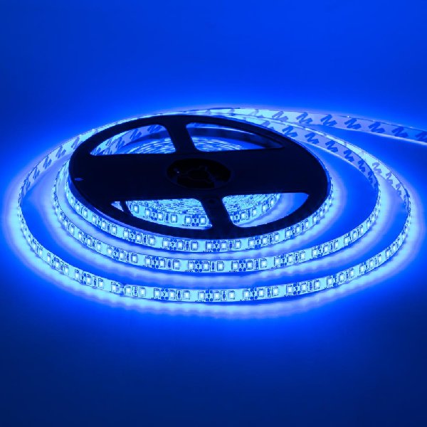 Лента LED IP20 12В  12Вт/м SMD2835 Синий 120Led/м REDIGLE (200)