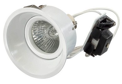 Светильник Точечный Врезной GU5.3 Белый D85х2 IP20 Domino Lightstar