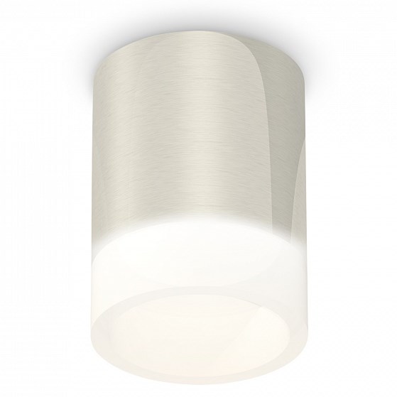 Светильник Накладной Цилиндр 1хGU5.3 Серебро D60х80мм IP20 C6305/N6248 Ambrella