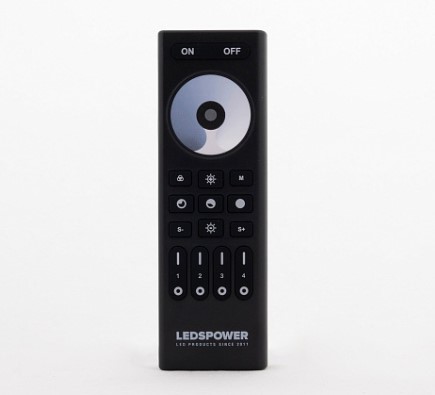 ЯЯЯ_Пульт 4 зоны для Димм Smart C01 Черный LP