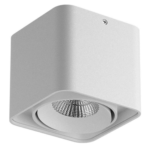 Светильник Точечный Накладной GU10 Белый 100х100х90 IP20 Monocco Lightstar