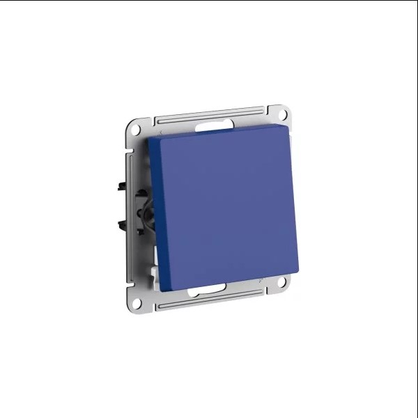 Кнопка Звонка В Рамку  Одинарная  Аквамарин IP20 10А 250В ATLASDESIGN Schneider Electric