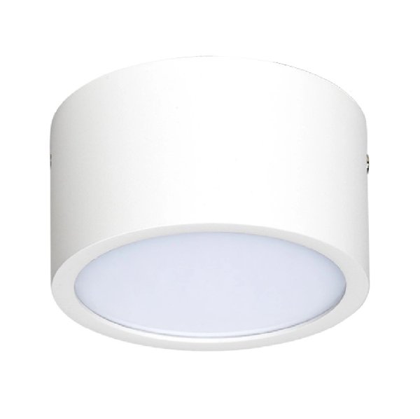 Светильник Точечный Накладной LED Белый D100х55 10Вт 4000К IP44 Zolla Lightstar