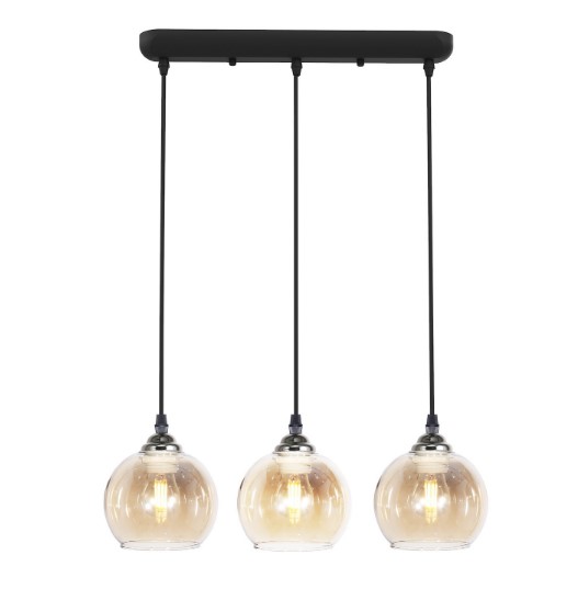 10219/3L BK BR Подвесной светильник