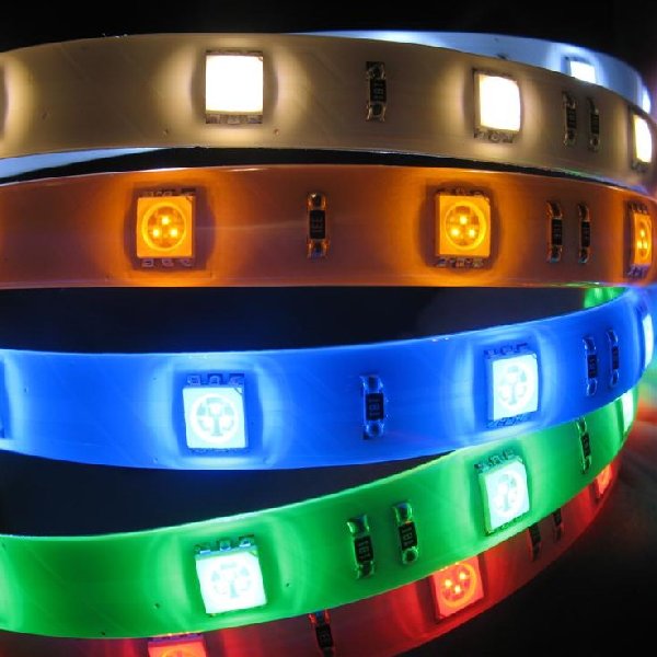 Лента LED IP65 12В 14,4Вт/м SMD5050 RGB 60Led/м REDIGLE (200)