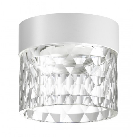 Светильник накладной светодиодный IP20 LED 4000K 10W 85-265V AURA Белый