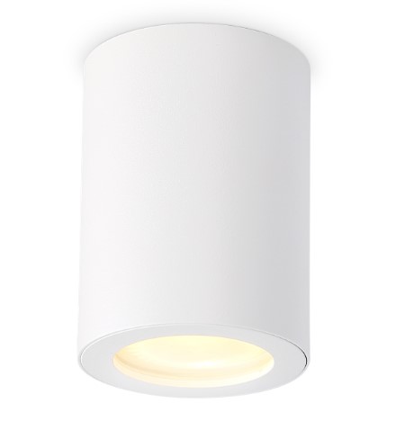 Светильник Накладной Цилиндр 1хGU10 Белый D65х90мм IP44 TN22797 Ambrella