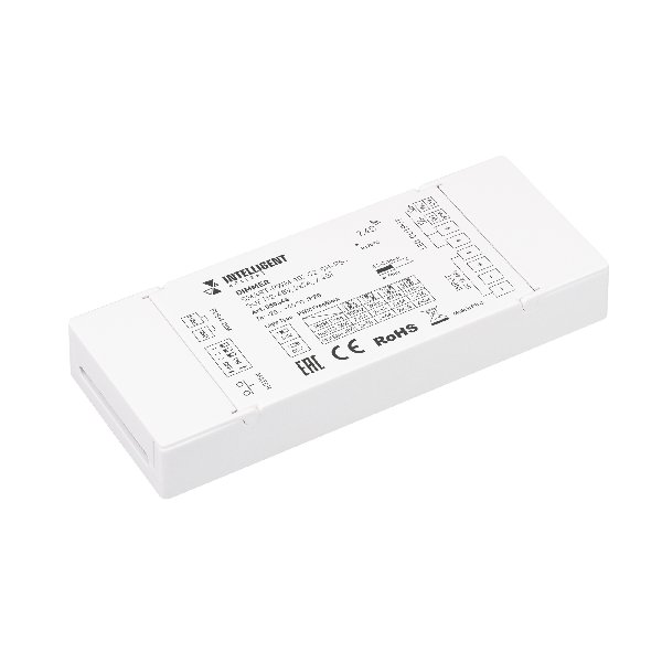 INTELLIGENT ARLIGHT Диммер SMART-PWM-102-72-SH-PS-SUF (12-48V, 2x7A, 2.4G) (IARL, Контроллер)