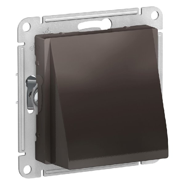 Вывод кабеля В Рамку  Одинарный  Мокко IP20   ATLASDESIGN Schneider Electric