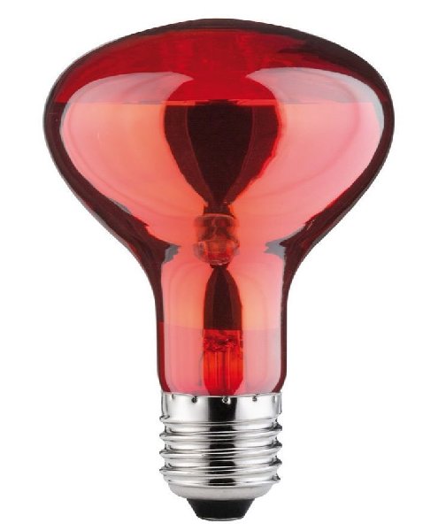 Лампа Накал.Инфракрасная Е27 R27 220В  150Вт  D195х130мм Красная колба 270º ИКЗК Калашниково