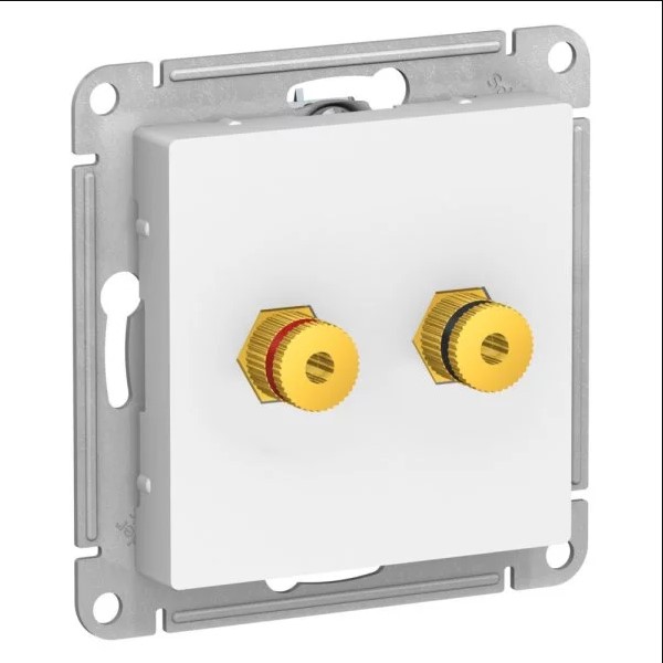 Розетка Акустическая В Рамку  Одинарная  Лотос IP20   ATLASDESIGN Schneider Electric