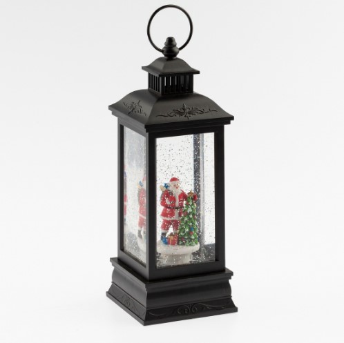 Светильник декоративный LED новогодний Дед Мороз 3000К 27,5см 3хАА  IP20  Эра