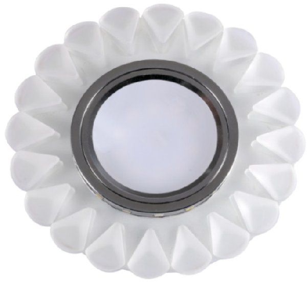 Светильник Точечный ДекорСтекло MR16+LED 1х50Вт GU5.3  Матовый D95х15мм  IP20 D1027L LBT