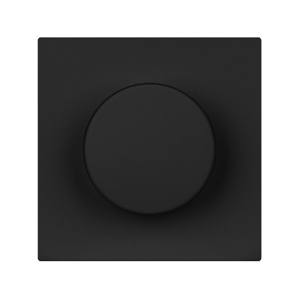 Лицевая панель светорегулятора PNL-NOBE-FB-SFPL-BK  (Arlight, Черный оникс)