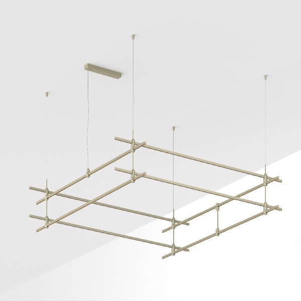 Основание ART-APRIORI-QUADRAT-2-HANG-2000x2000 (OG) (Arlight, IP20 Металл, 3 года)