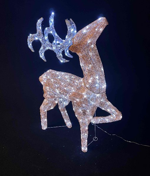 Светильник Фигура 3D Олень LED 220В 180LED  1220х800х220мм IP44 D6030 Svetlon