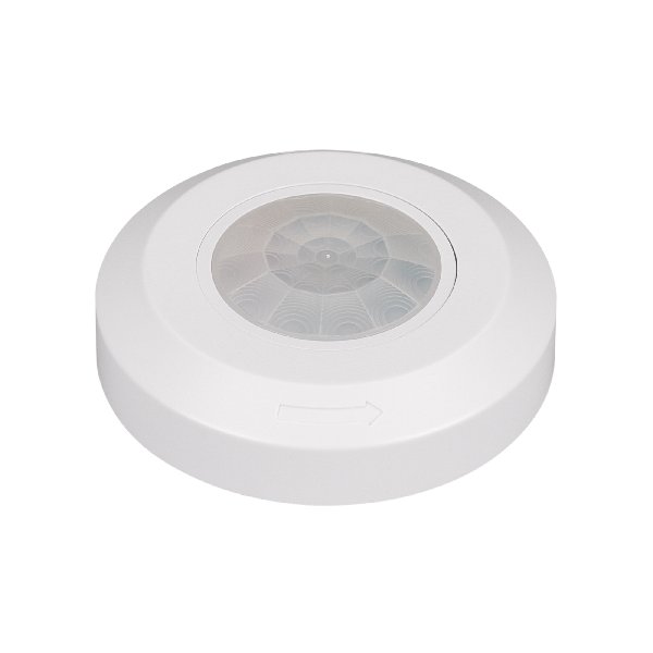 Датчик движения PRIME-PIR-SURFACE-R76-200W-WH (230V, 0.87A, SLIM) (Arlight, IP20 Пластик, 5 лет)