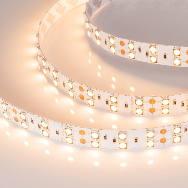 Лента RT-B120-15mm 24V Warm3000 CRI98 (28.8 W/m, IP20, 5m) (Arlight, Открытый)