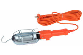 Фонарь переносной E27 60Вт 10м С Выкл. IP20 ЭРА