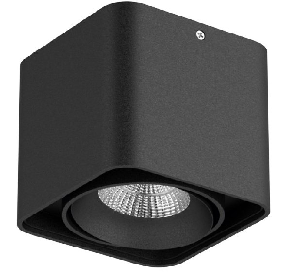 Светильник Накладной Поворотный 1xGU10  Чёрный 100x100х90мм  IP20 Monocco Lightstar