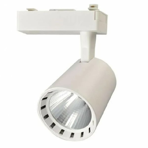 Светильник Трековый 2 TRA LED   30Вт Белый 4000K Симм. 24º 3000Лм D95х140мм CRI80 PTR 0330 Jazzway
