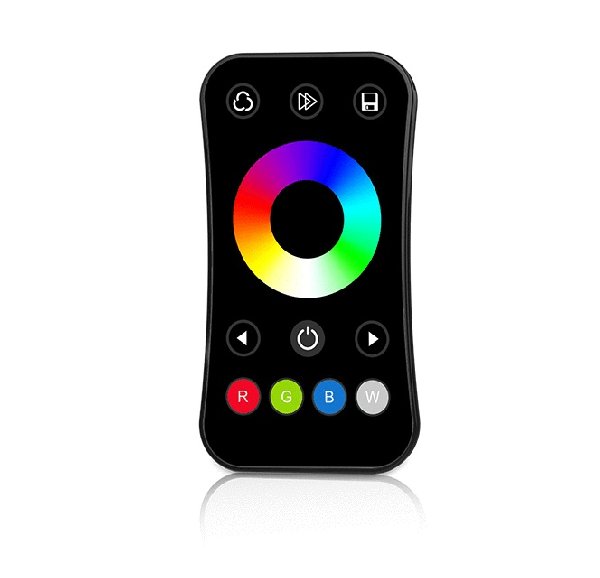 INTELLIGENT ARLIGHT Пульт SMART-801-52-1G-1SC-RGBW Black (3V, 2.4G) (IARL, IP20 Пластик, 5 лет)