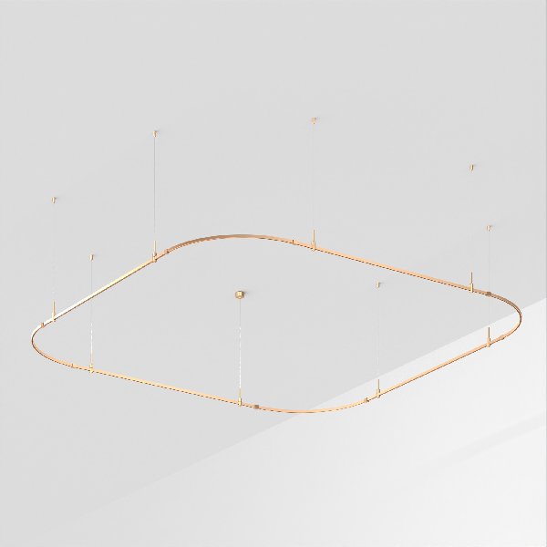 Основание ART-APRIORI-QUADRAT-SOFT-HANG-3500x3500 (GD) (Arlight, IP20 Металл, 3 года)