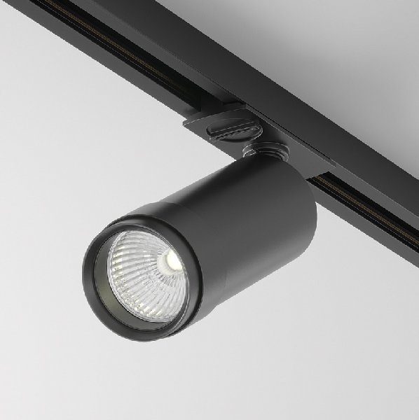 Светильник Трековый 2 TRA LED 12Вт Черный 4000K Симм. 50º 900Лм D55х158х125мм IP20 Focus Maytoni