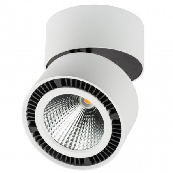 Светильник Точечный Поворотный LED Белый D126х135мм 26Вт 3000K 1950Лм 30G IP20 Forte Muro Lightstar