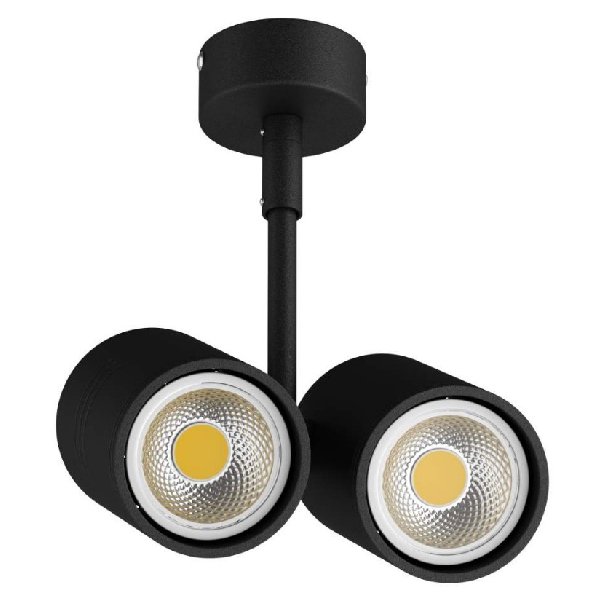 Светильник Точечный  2xHP16 GU10 ЧЕРНЫЙ  RULLO Lightstar