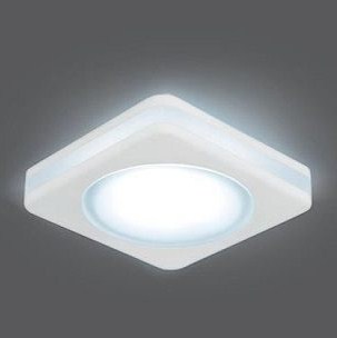 Светильник Даунлайт Квадрат LED     8Вт Белый 4000K Симм. 120º 480Лм 80х80х40мм BL105 Gauss
