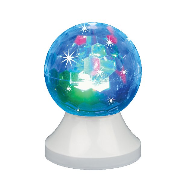 Светильник-проектор LED 220В 3,5Вт RGB Кабель D10см Белый IP20 Volpe