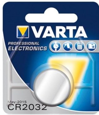 Элемент питания CR2032 Щелочной 3В BL1 VARTA