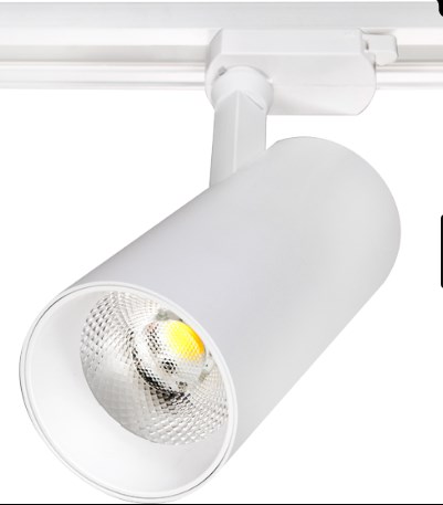 Светильник Трековый 2 TRA LED   30Вт Белый 2700K Симм. 38º 3000Лм D80х200мм TR2230 Svetlon